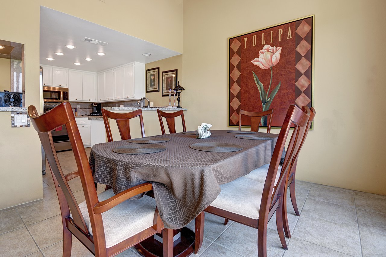 DINING SPACE CONTINUED