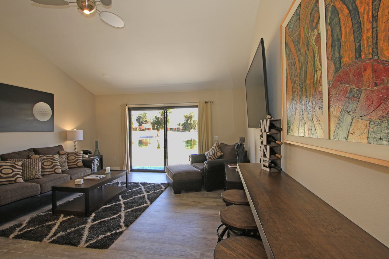 Bar Area with Bar Stools