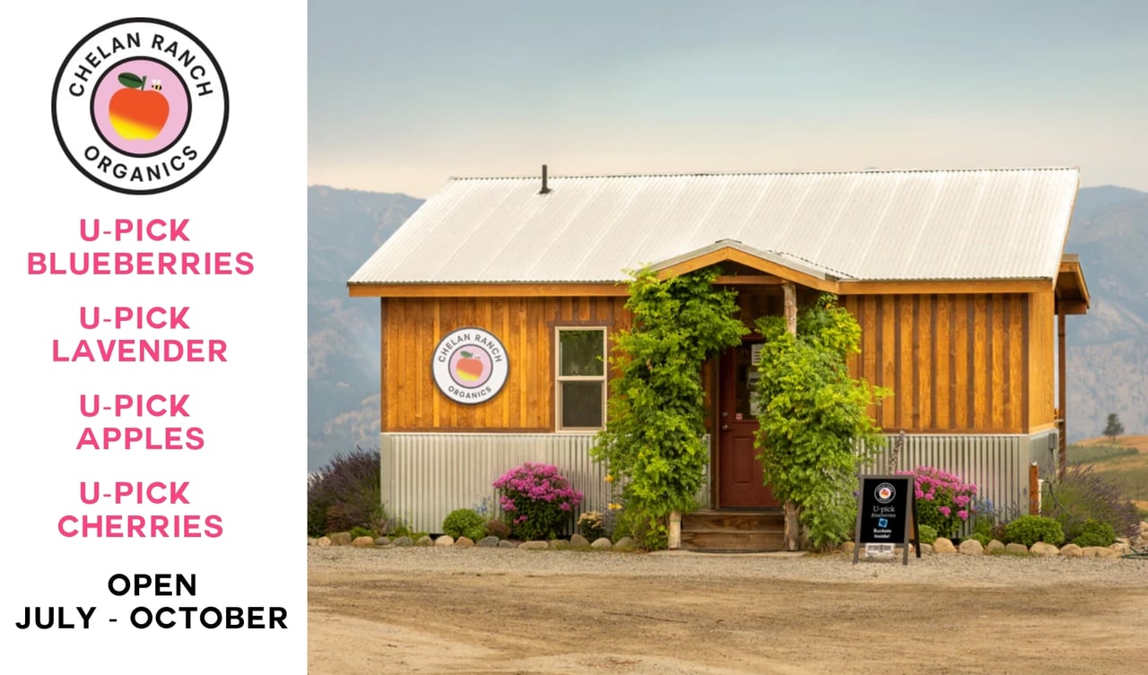 Chelan Ranch - U-Pick Fruits/Berries and Lavendar!