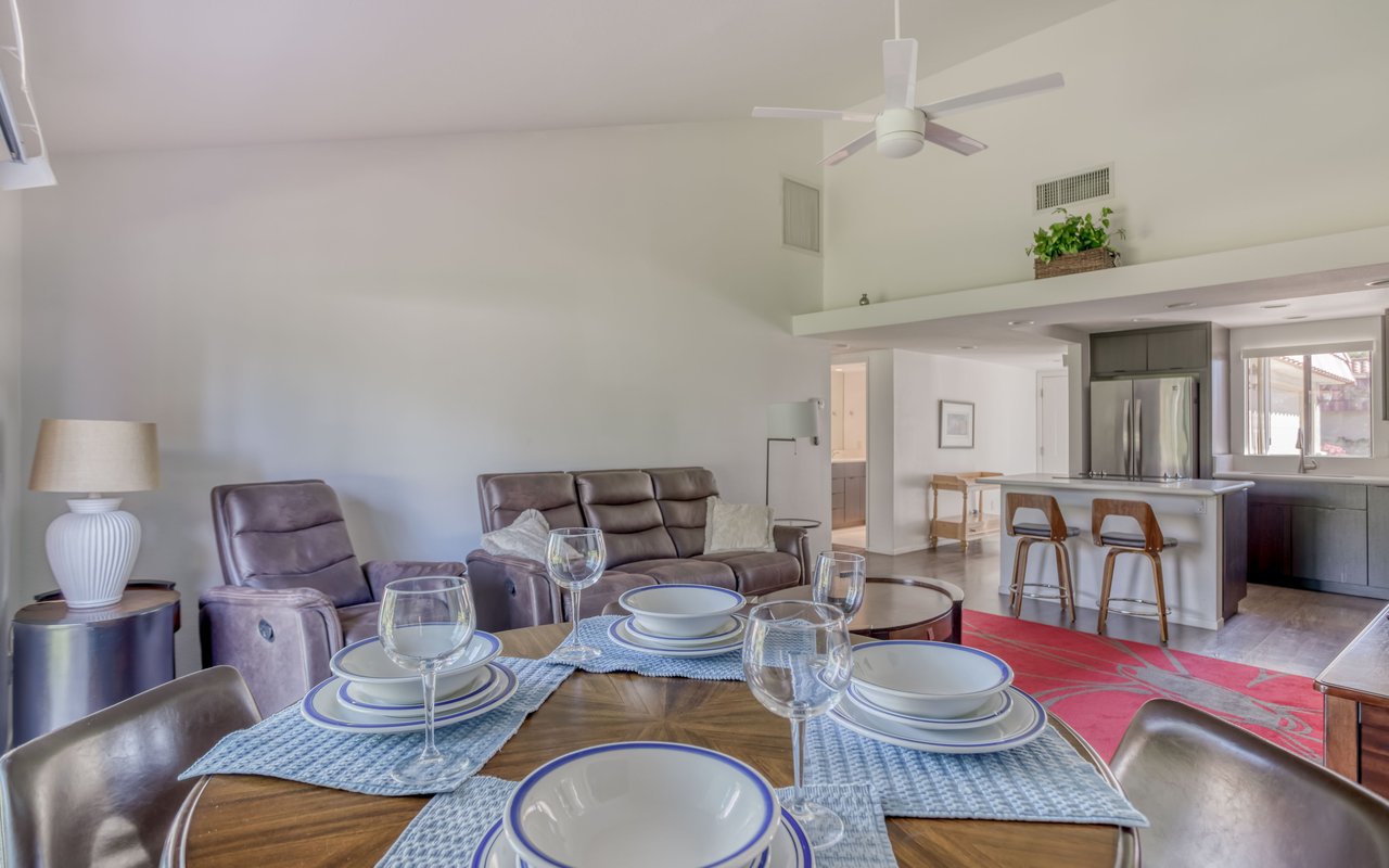 Living Room with cutlery