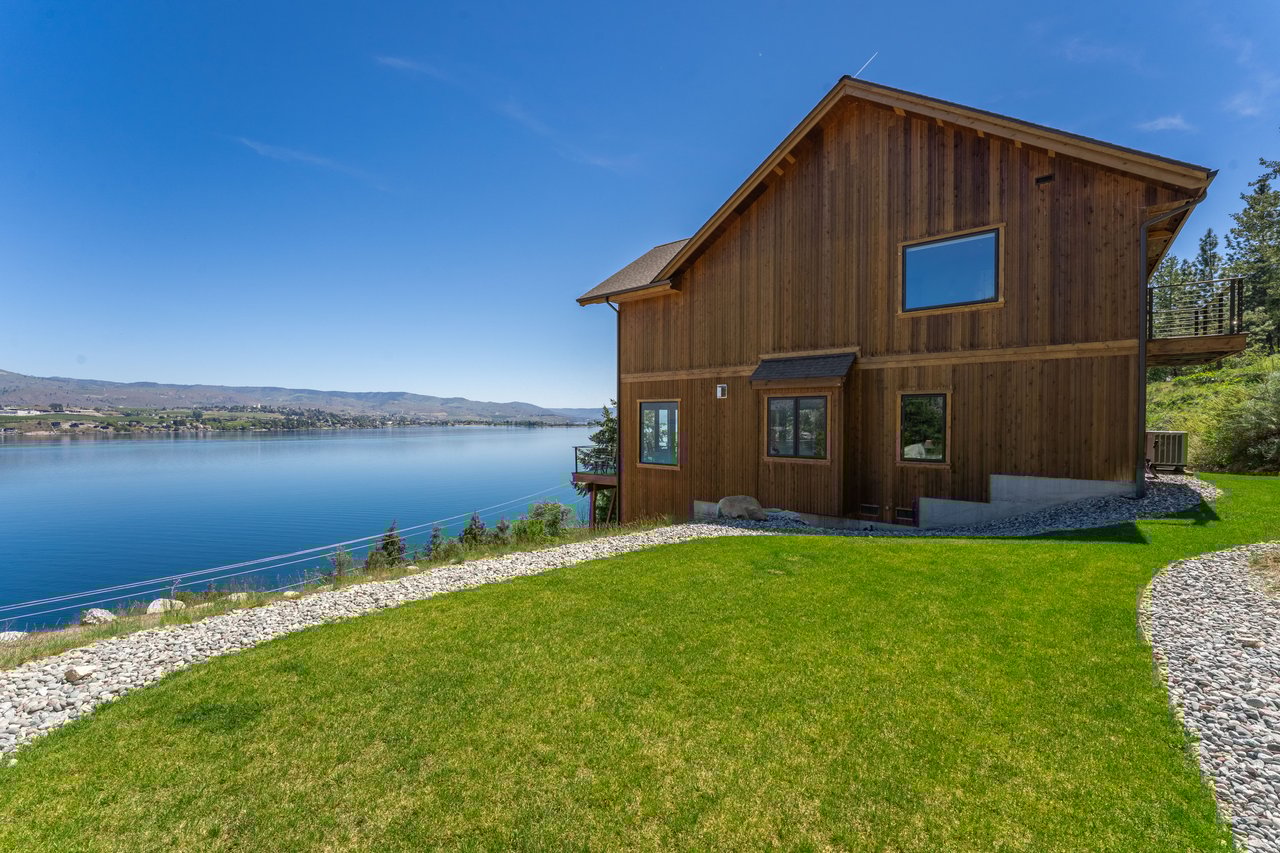 Exterior of the home