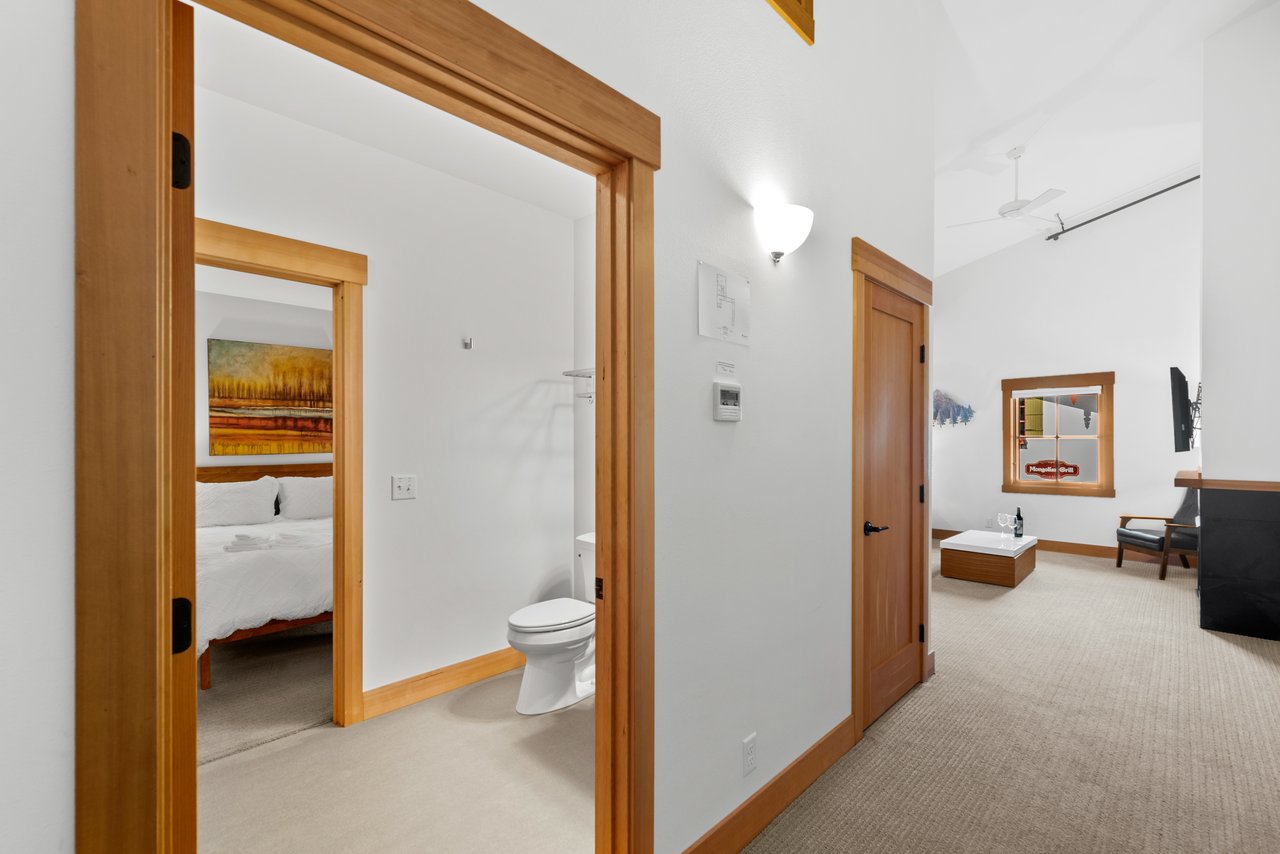 Entry Hallway and Bathroom