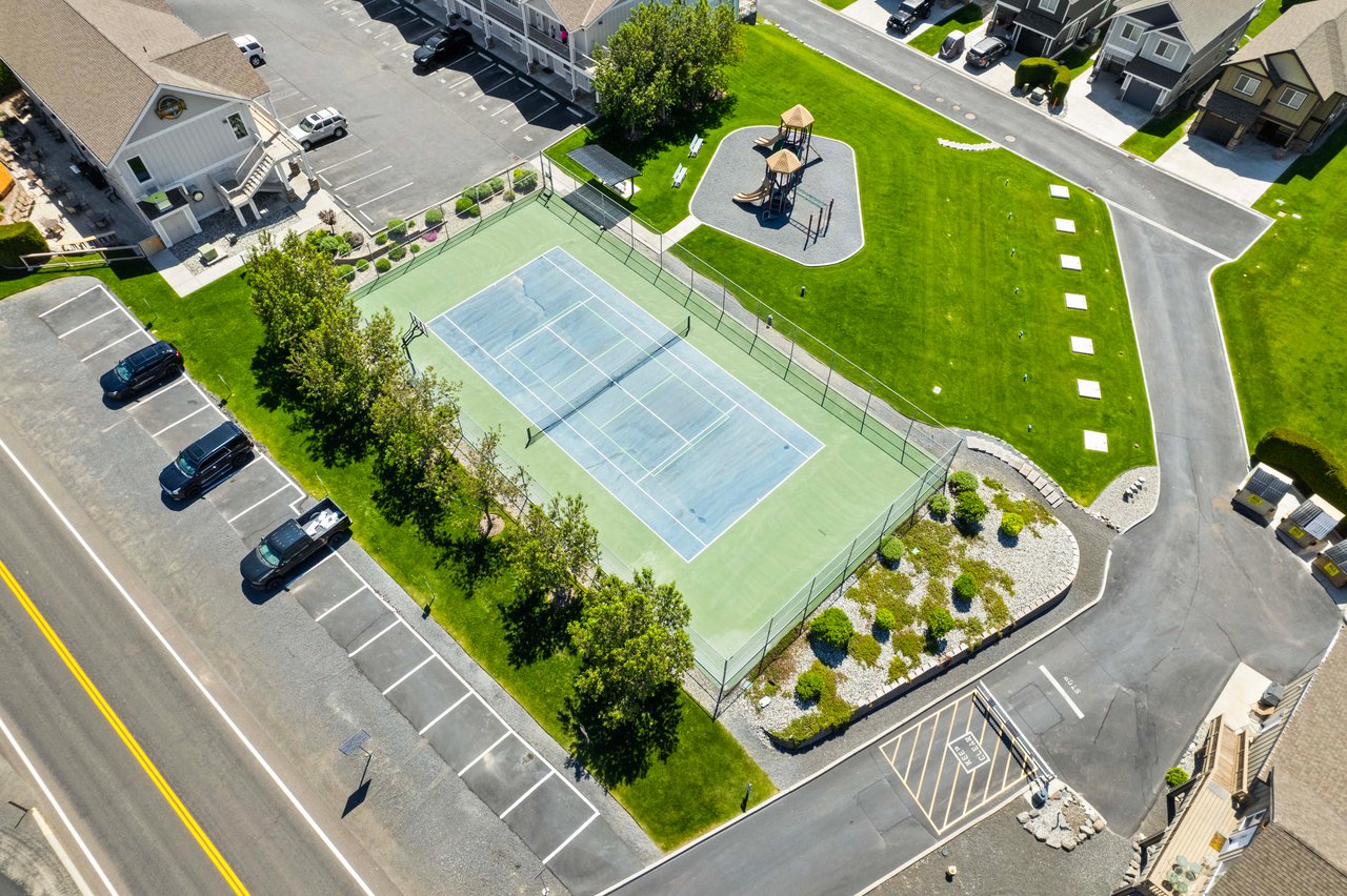 Community Tennis & Pickleball Court, Basketball Hoop