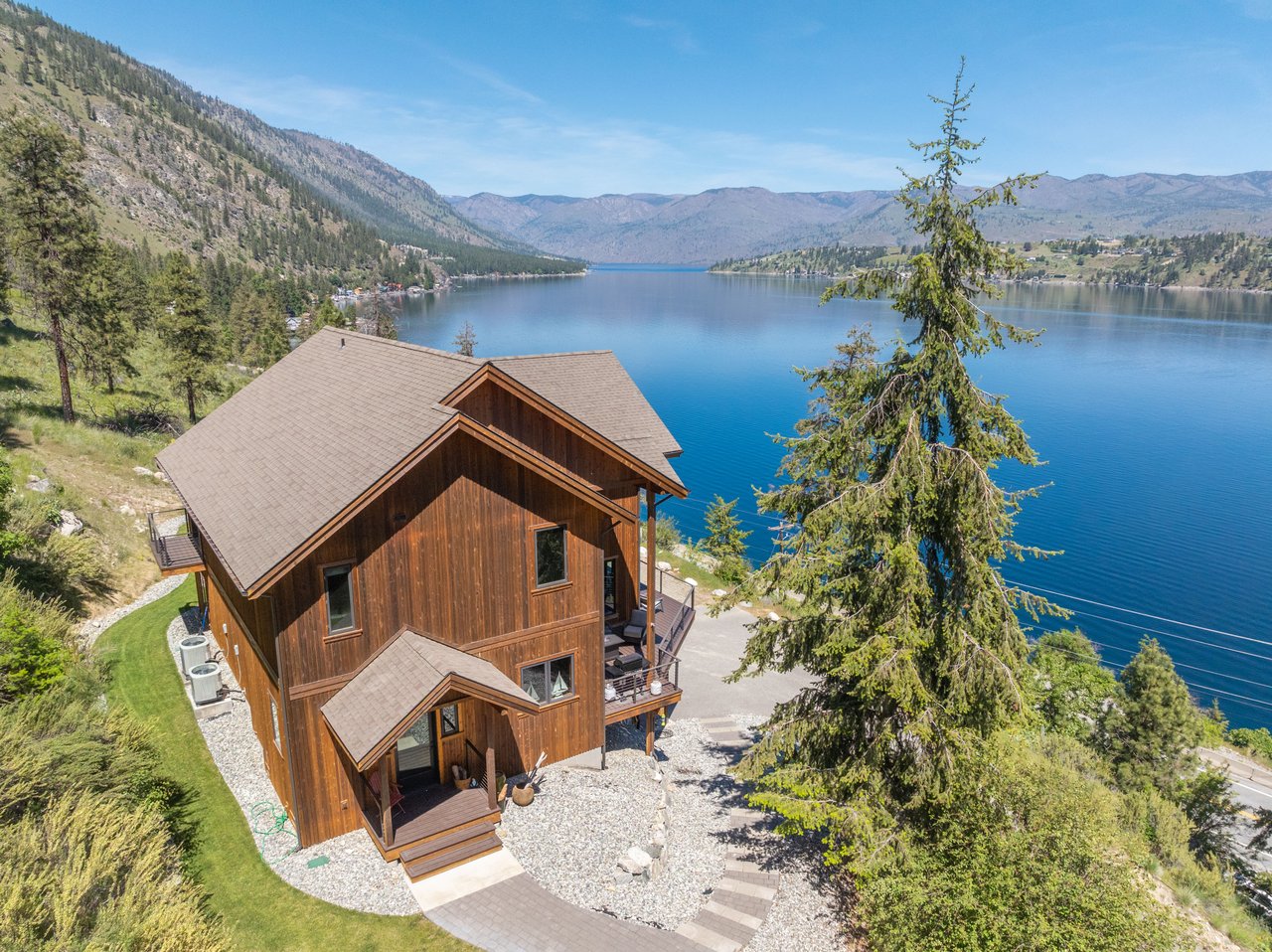 Exterior of the Home Drone Shot