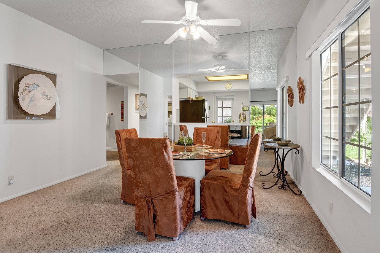 DINING SPACE CONTINUED