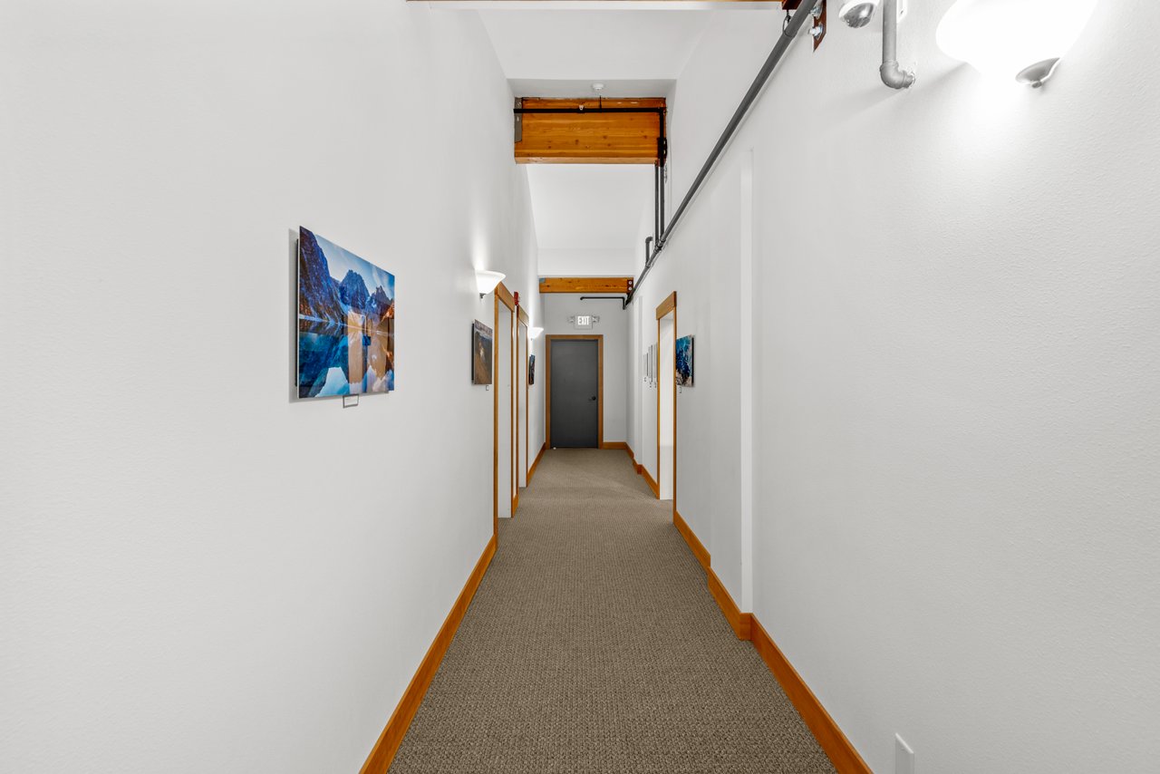Front Street Suites Hallway to Access Unit