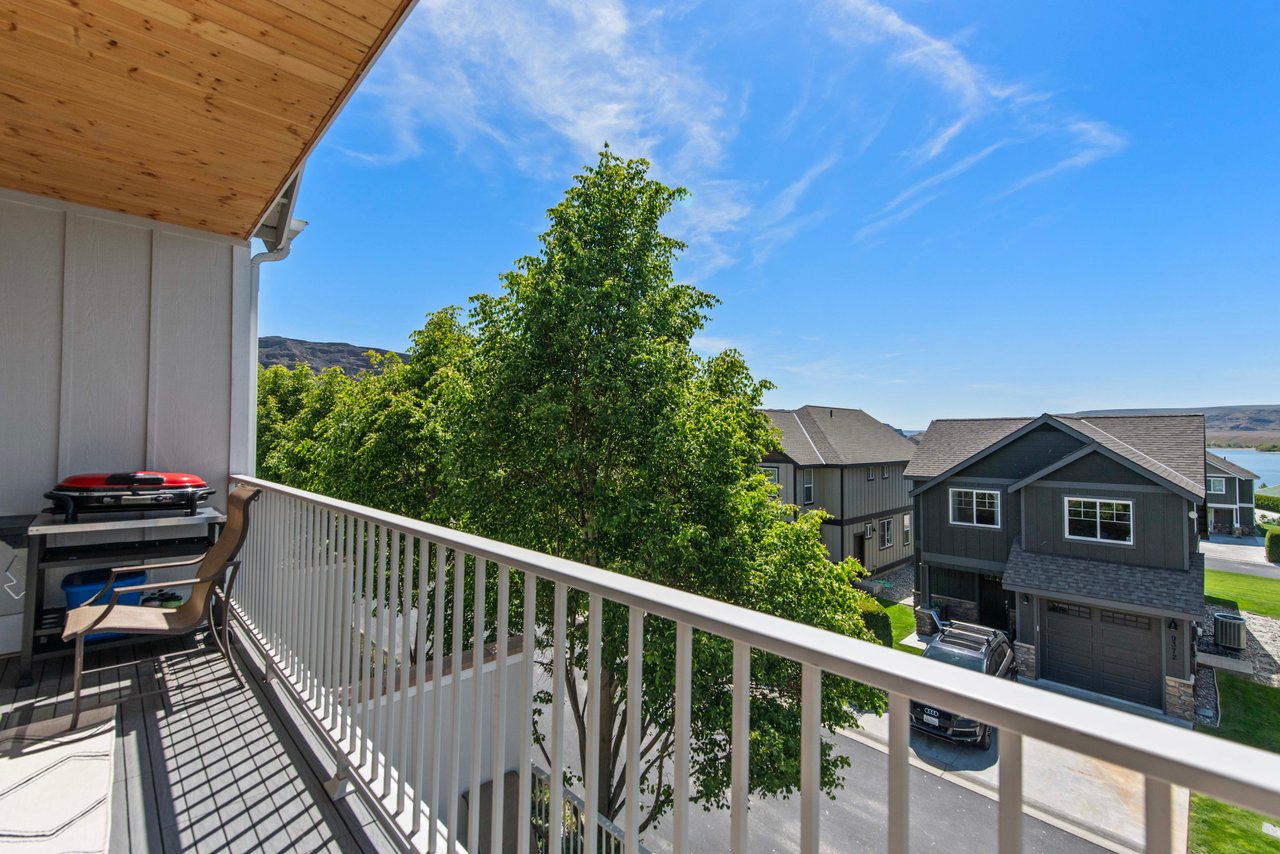Private Covered Balcony