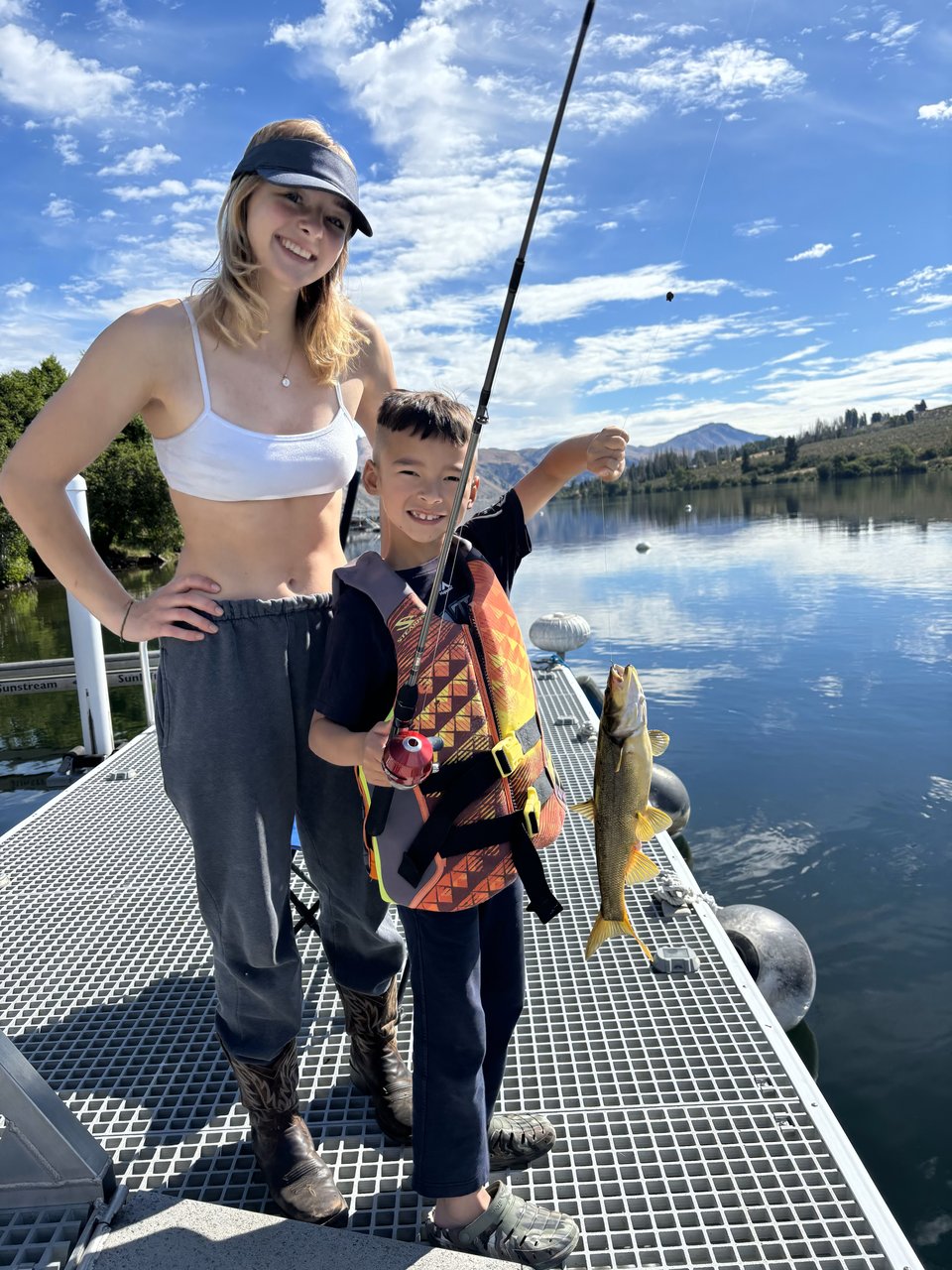 Did someone say fishing? Bring your pole and tackle box...the fish are bighting! Note: fishing licenses are required. License and gear locations: Hooked on toys (Wenatchee), Kelly's hardware (Chelan), Walmart (Chelan & Wenatchee).