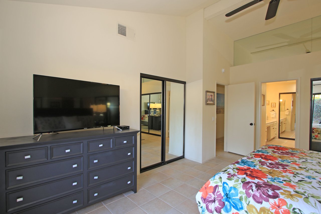 Bedroom with dresser