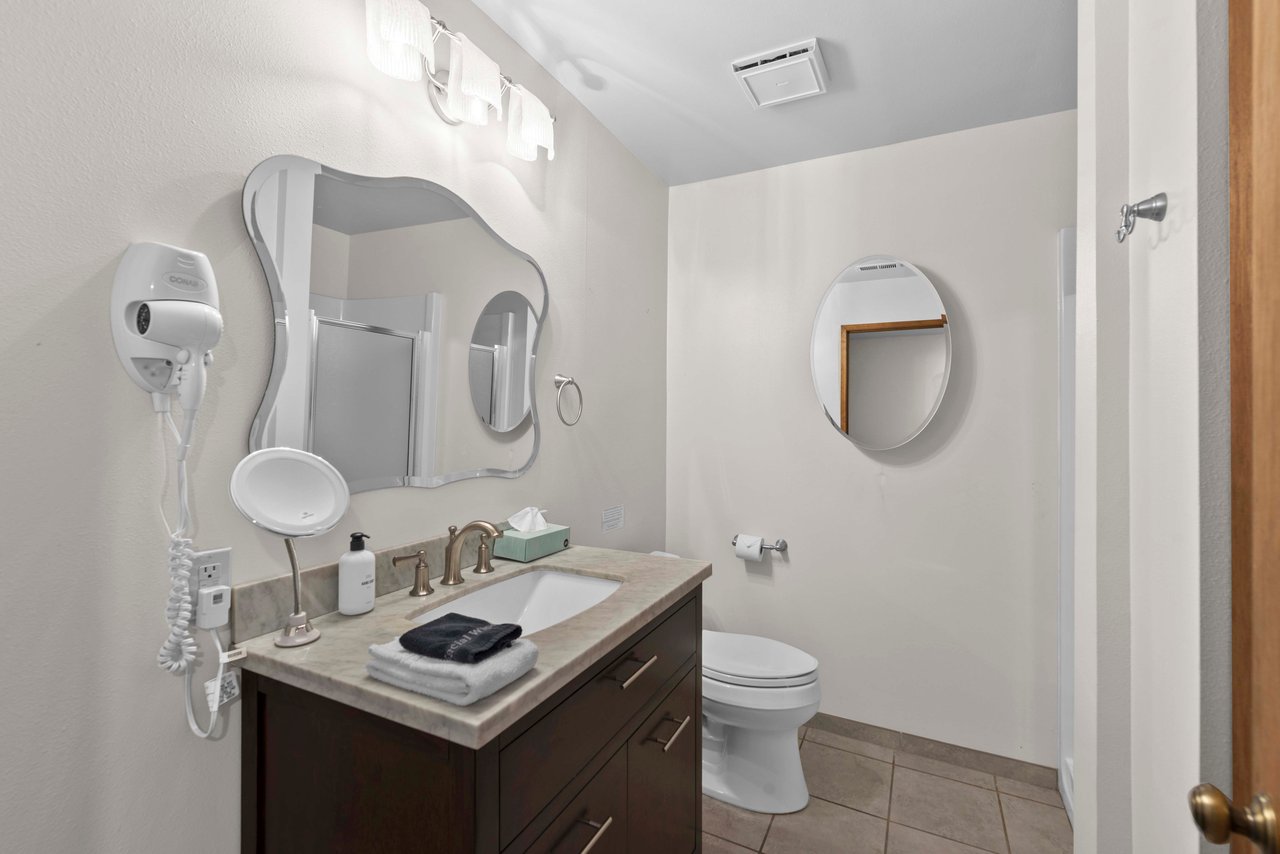 Basement Level bathroom