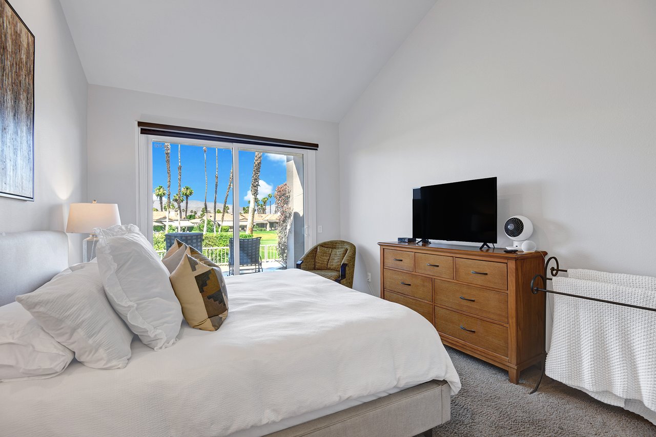 MAIN BEDROOM OVER BED