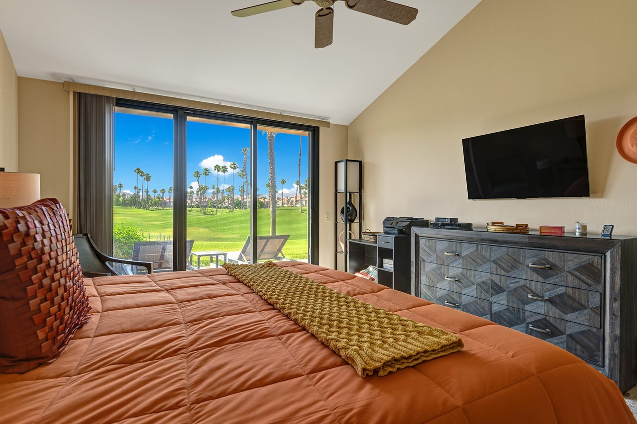MAIN BEDROOM OVER BED