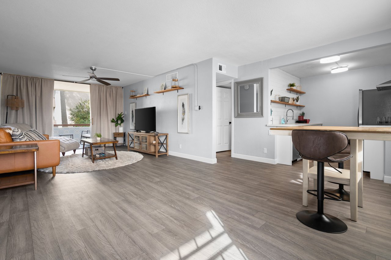 Living/Kitchen Area