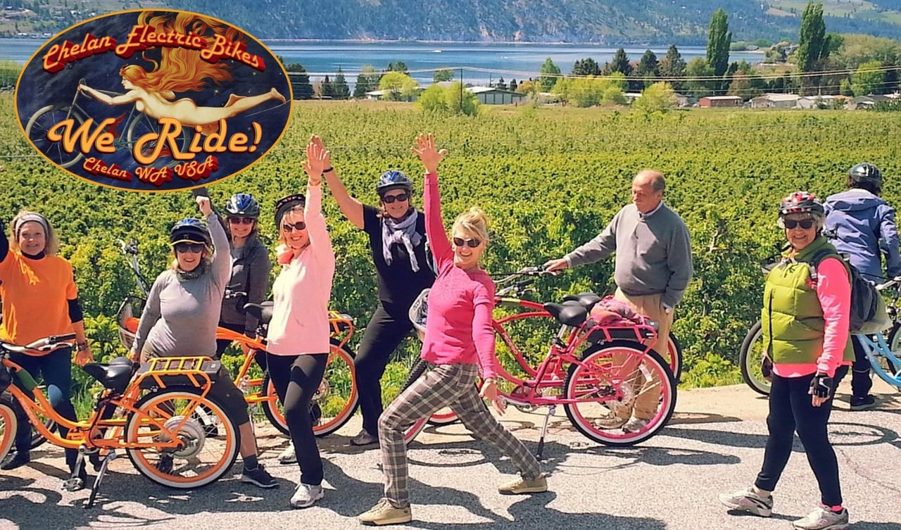 Chelan Electric Bikes - Wine Tours!