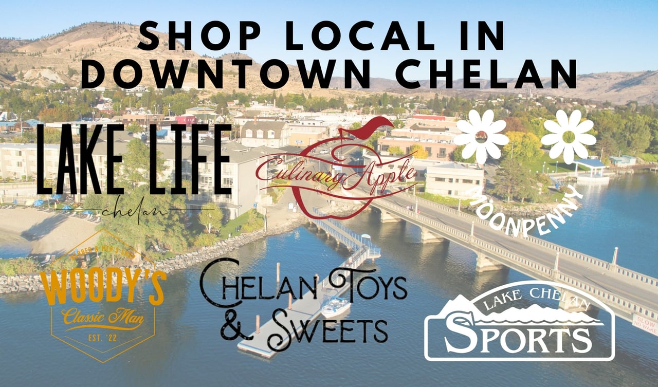 Check out Downtown Chelan for AWESOME local shops! There is something for everyone!