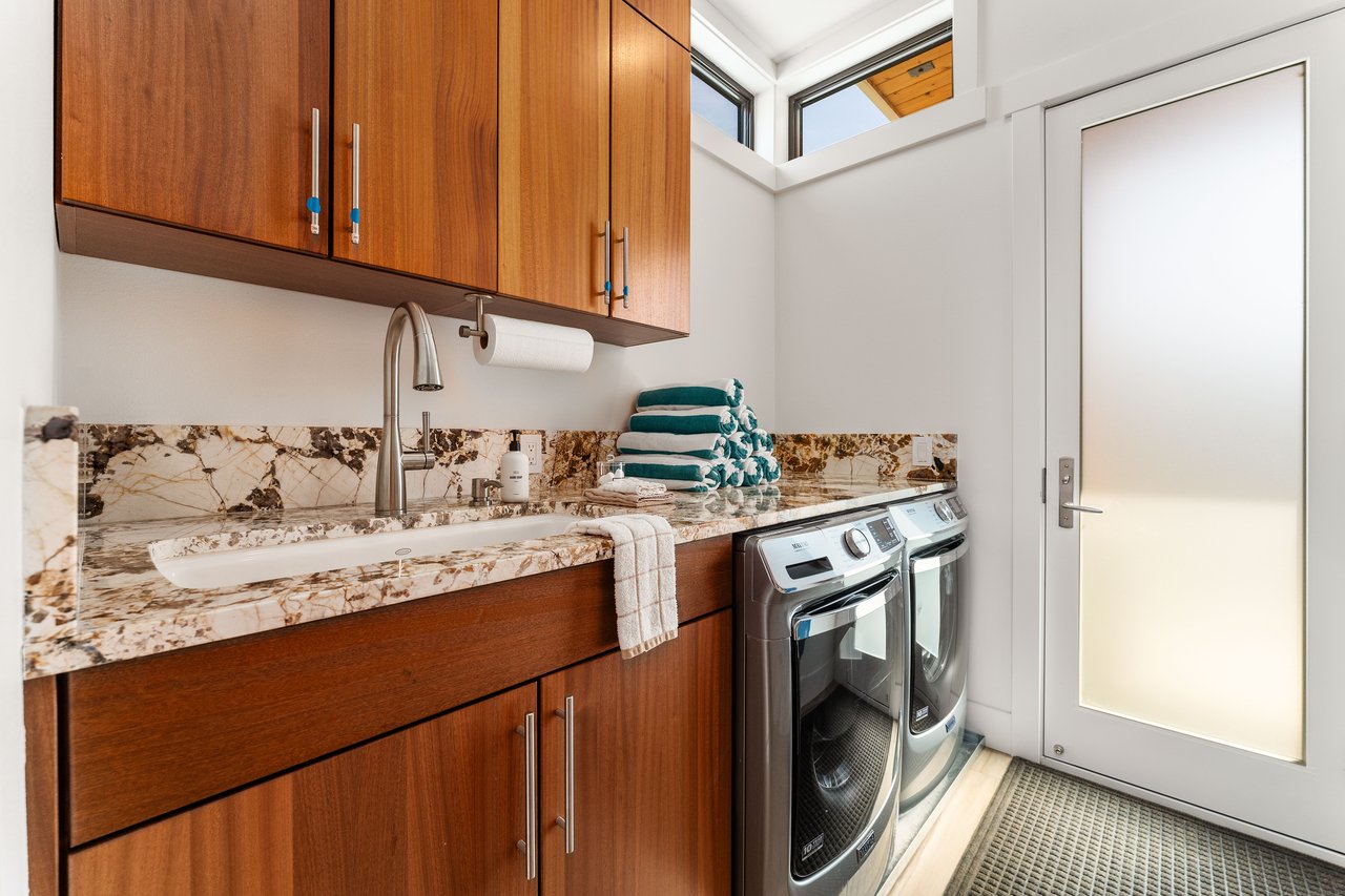 Laundry Room, Located on Main Level.