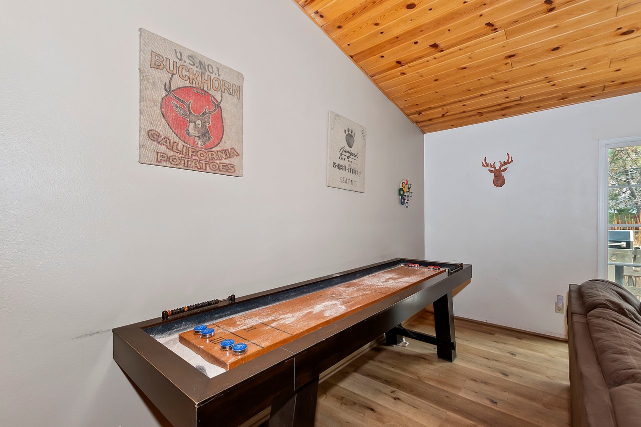 Shuffleboard Table