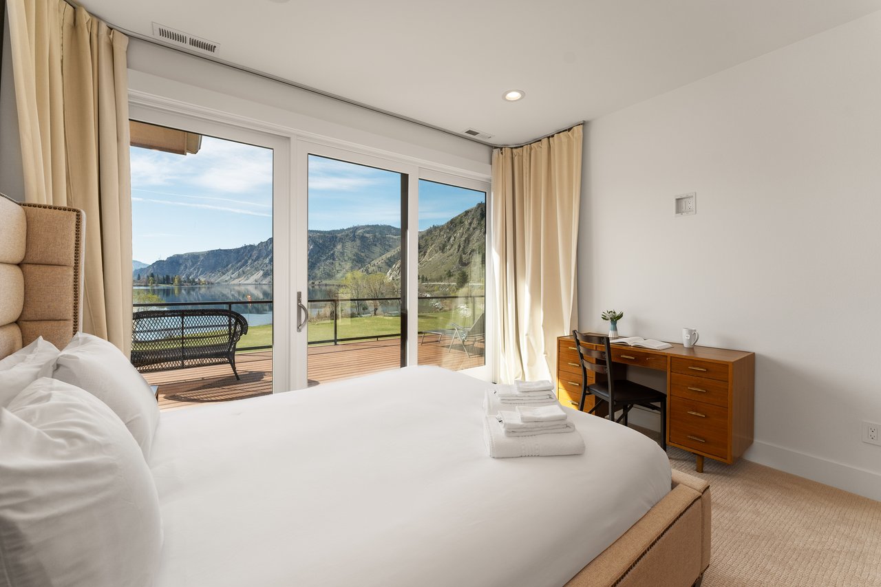 Bedroom #2 with Queen Bed, Writing Desk