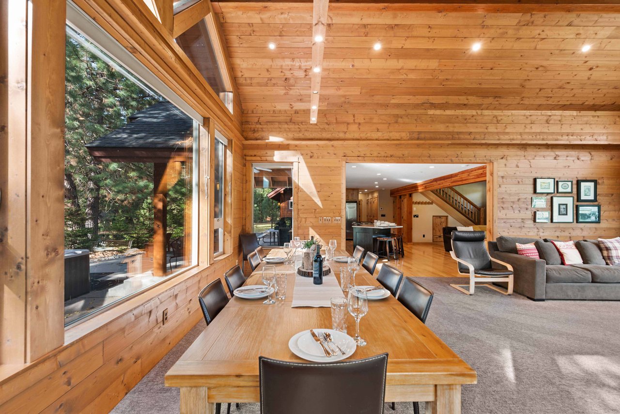 Dining with nature view