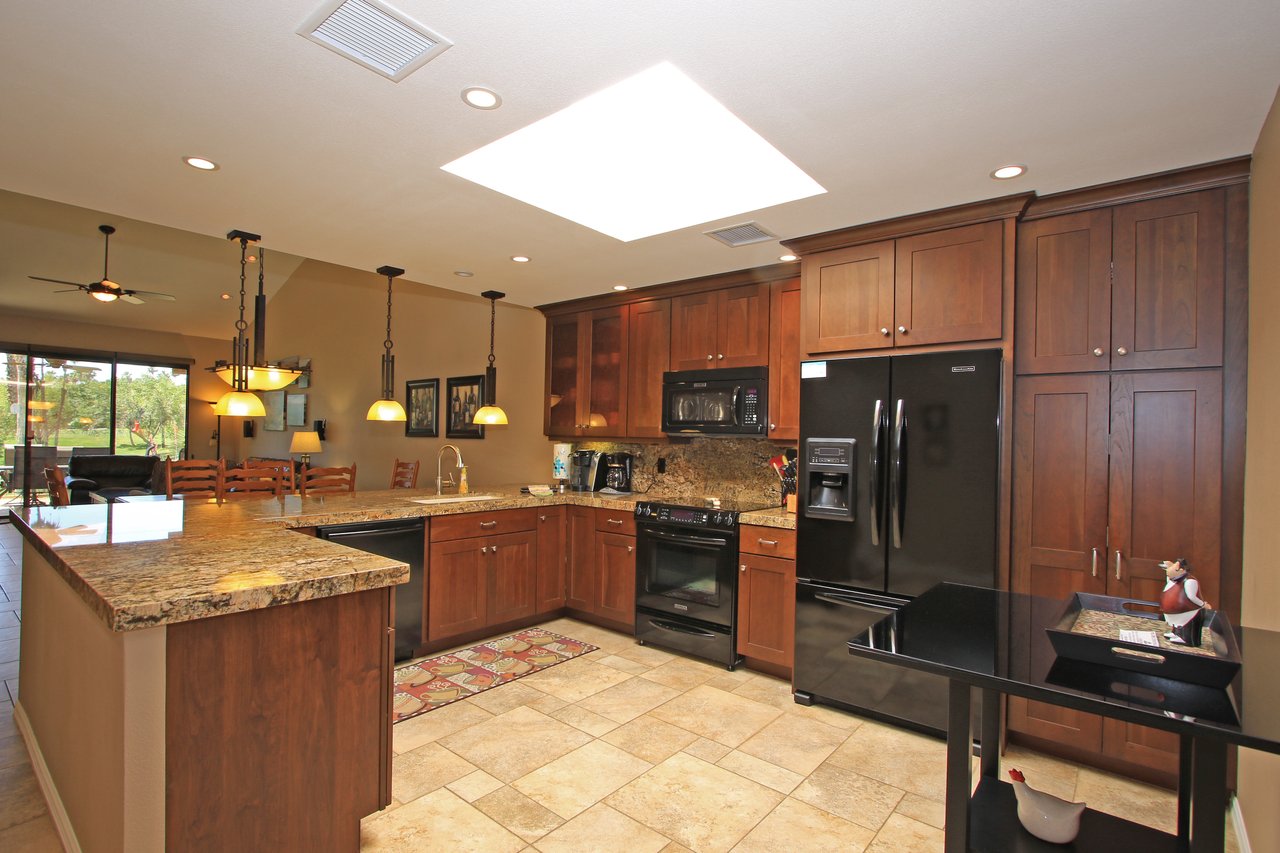 Kitchen with appliances
