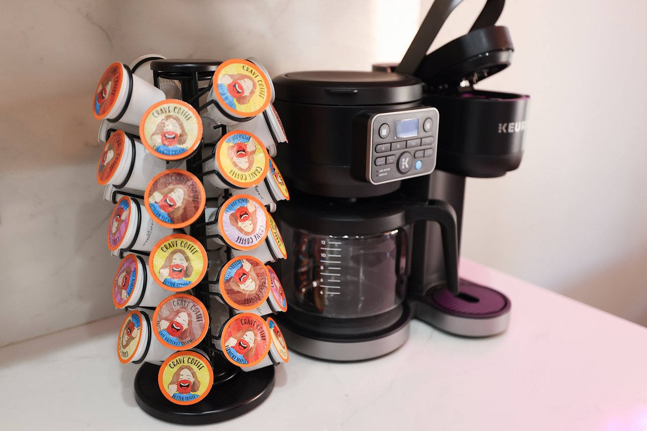 Drip coffee and Keurig
