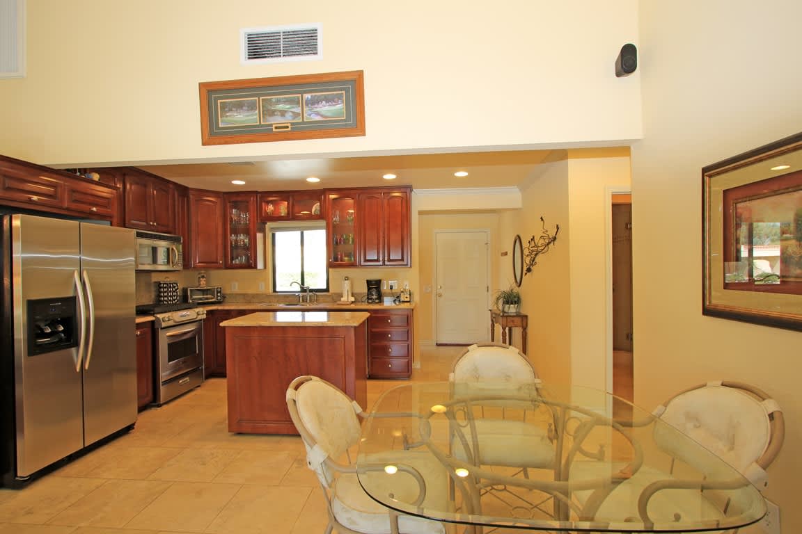 Kitchen View & Dining