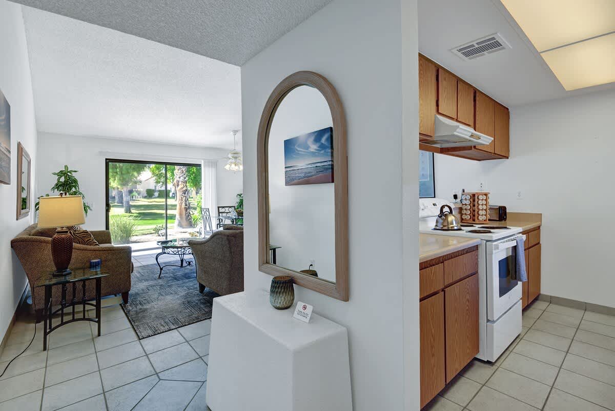 ENTRY WAY AND KITCHEN