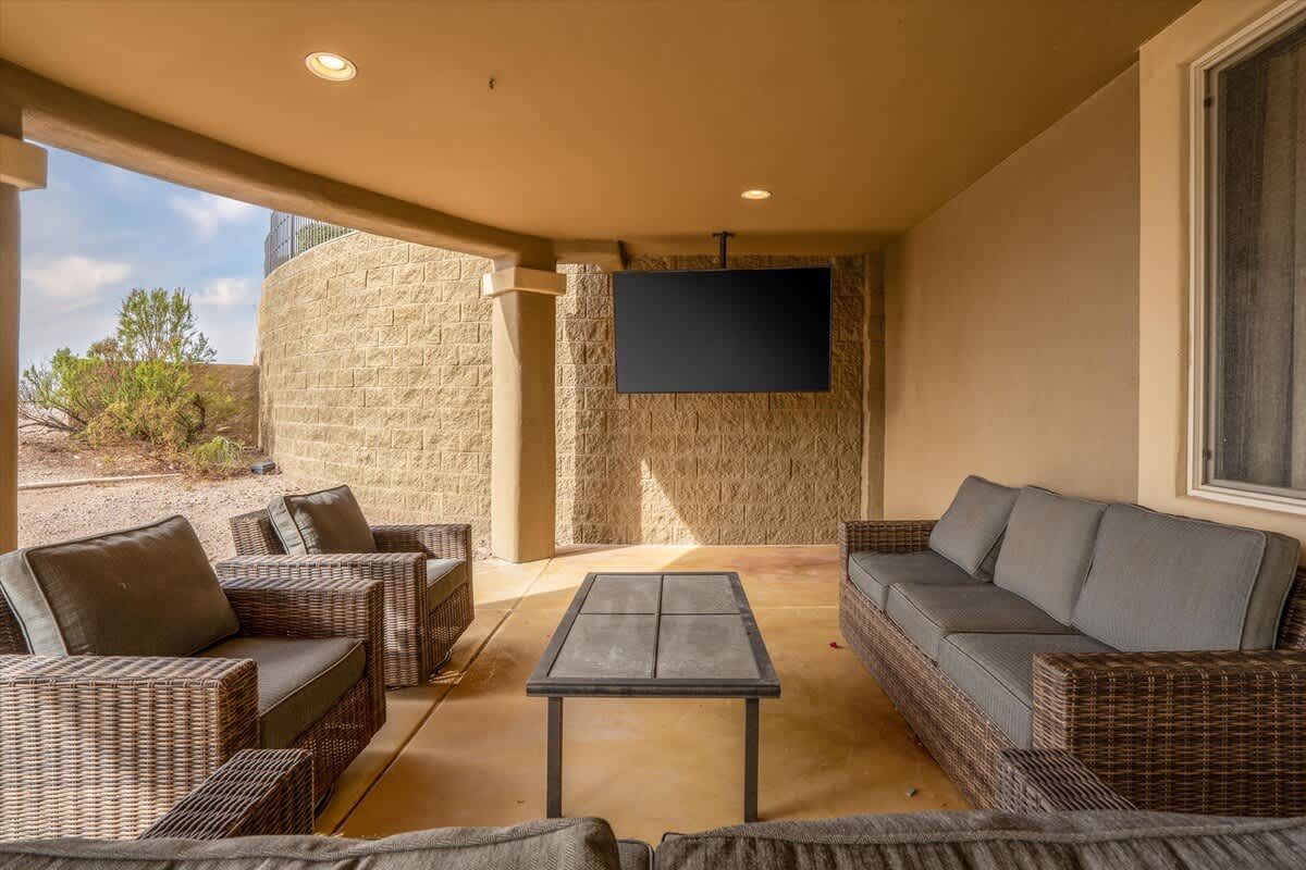 Outdoor seating Area