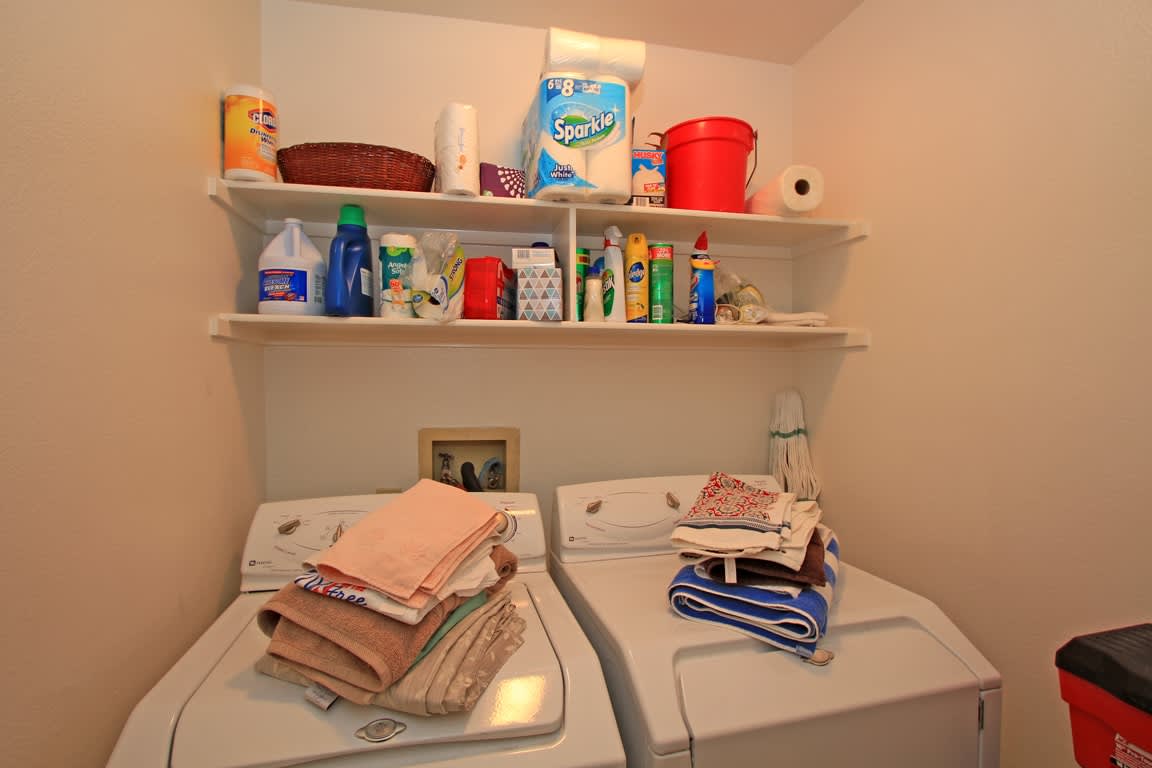 Laundry and utility area