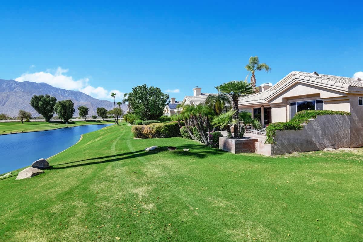 BACK OF HOME TO VIEW