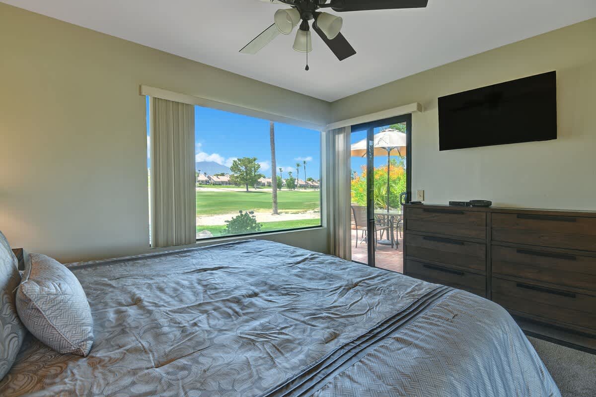 MAIN BEDROOM OVER BED