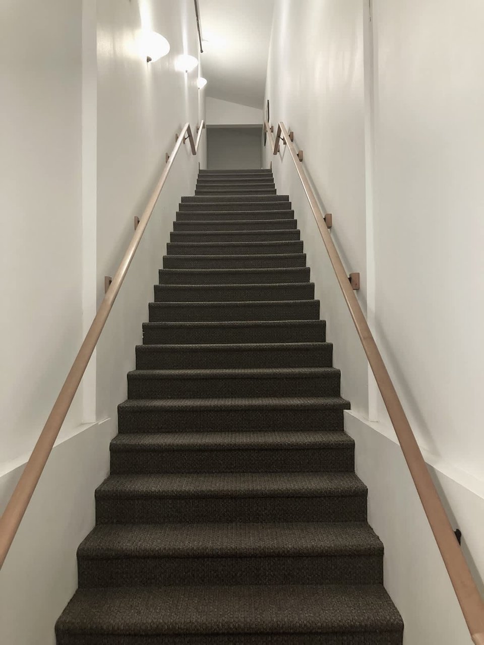 Stairs to access unit